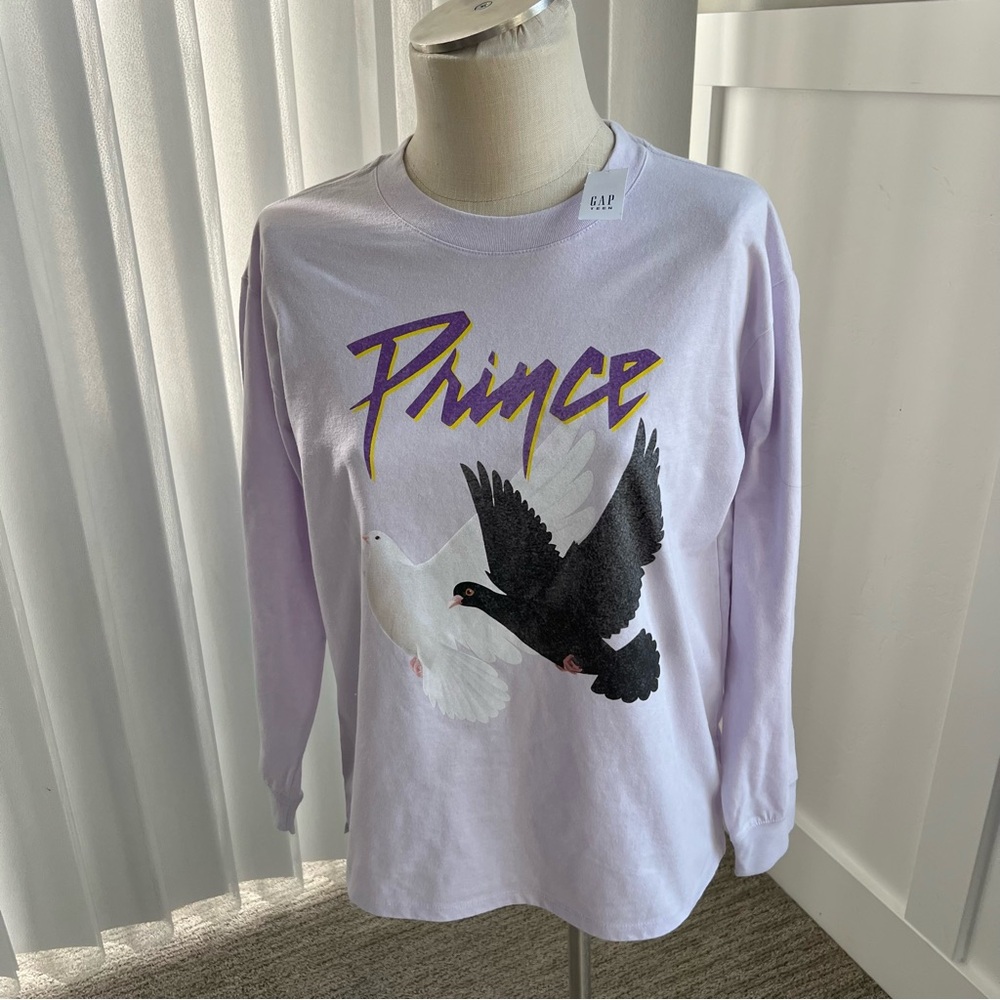 NWT Gap Teen Prince Long Sleeve Shirt Size 14/16